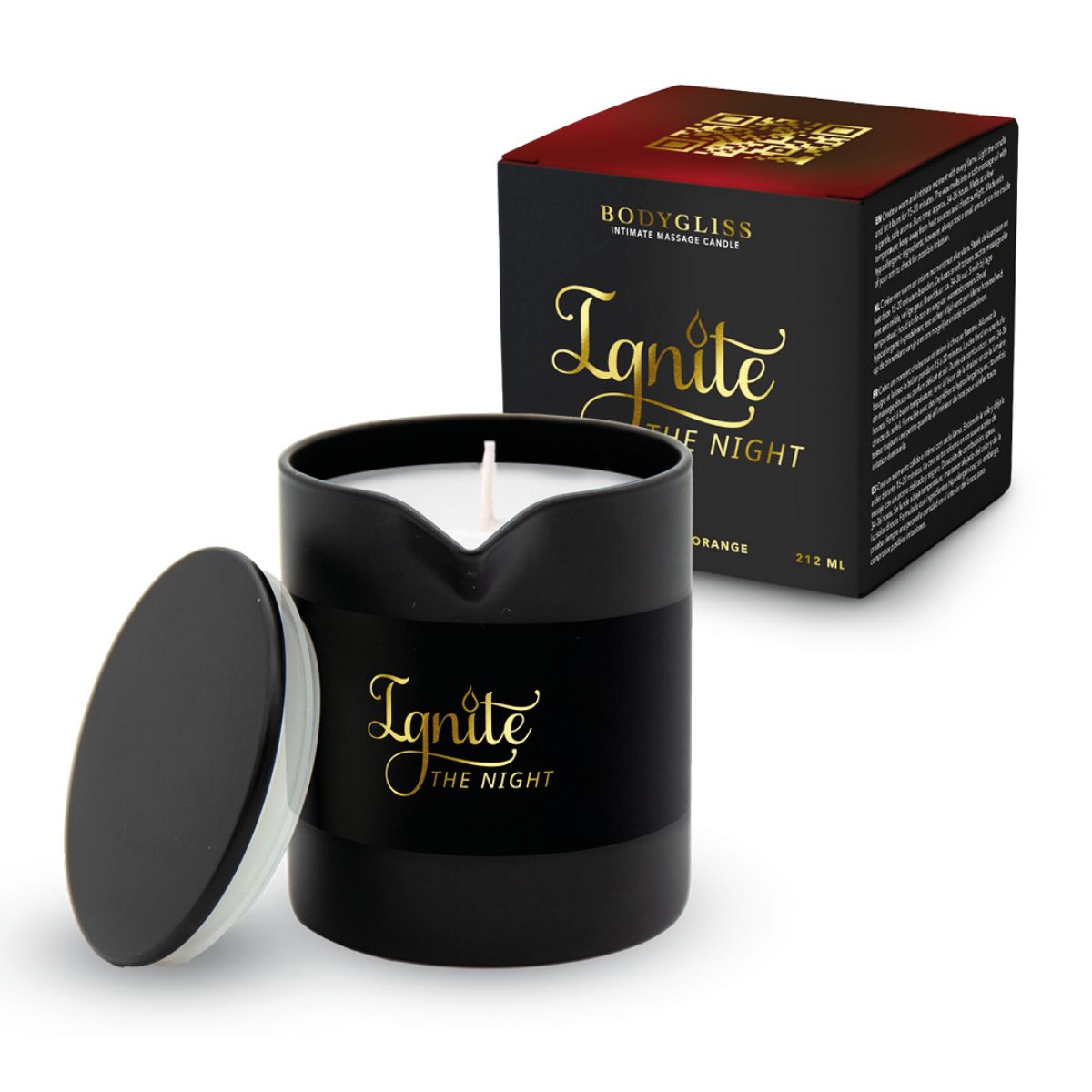 Intimate Massage candle Ignite the Night | Bodygliss