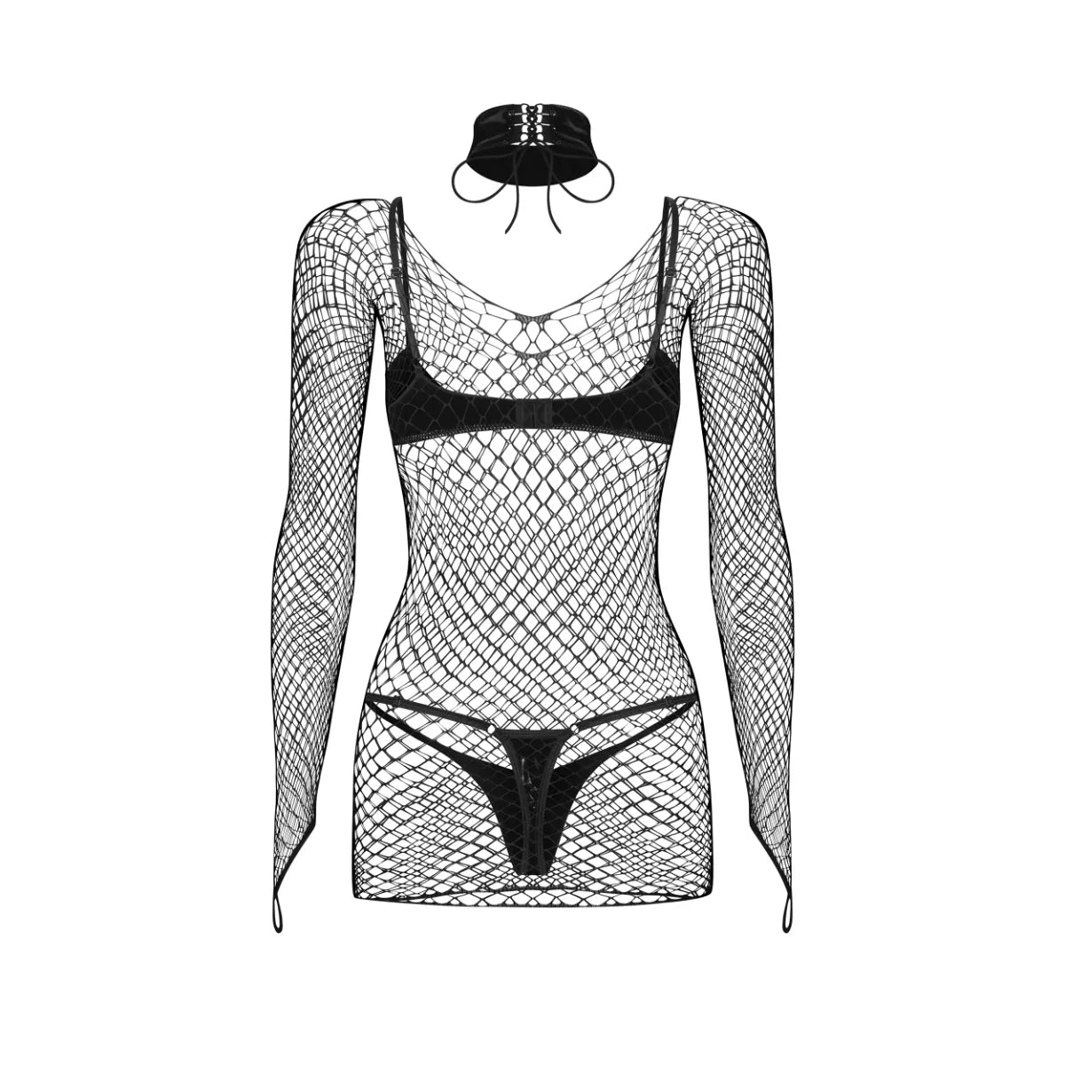 Obsessive - Sashalla 4-Piece Set - Black