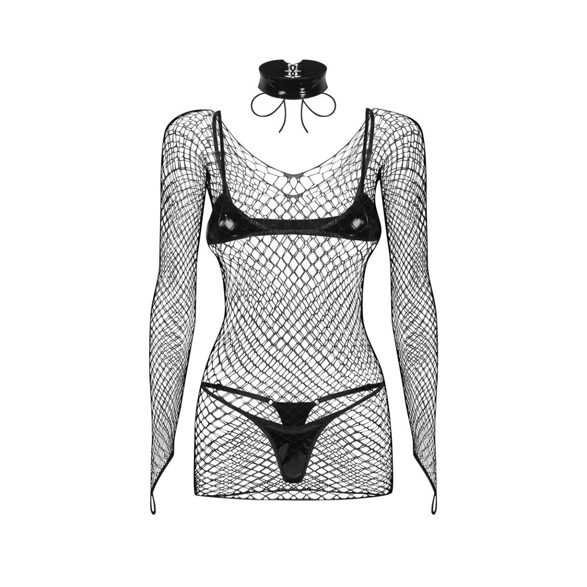 Obsessive - Sashalla 4-Piece Set - Black