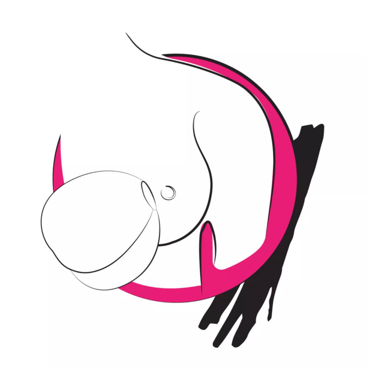 ROMP - Peach Air Pressure Stimulator - Pink
