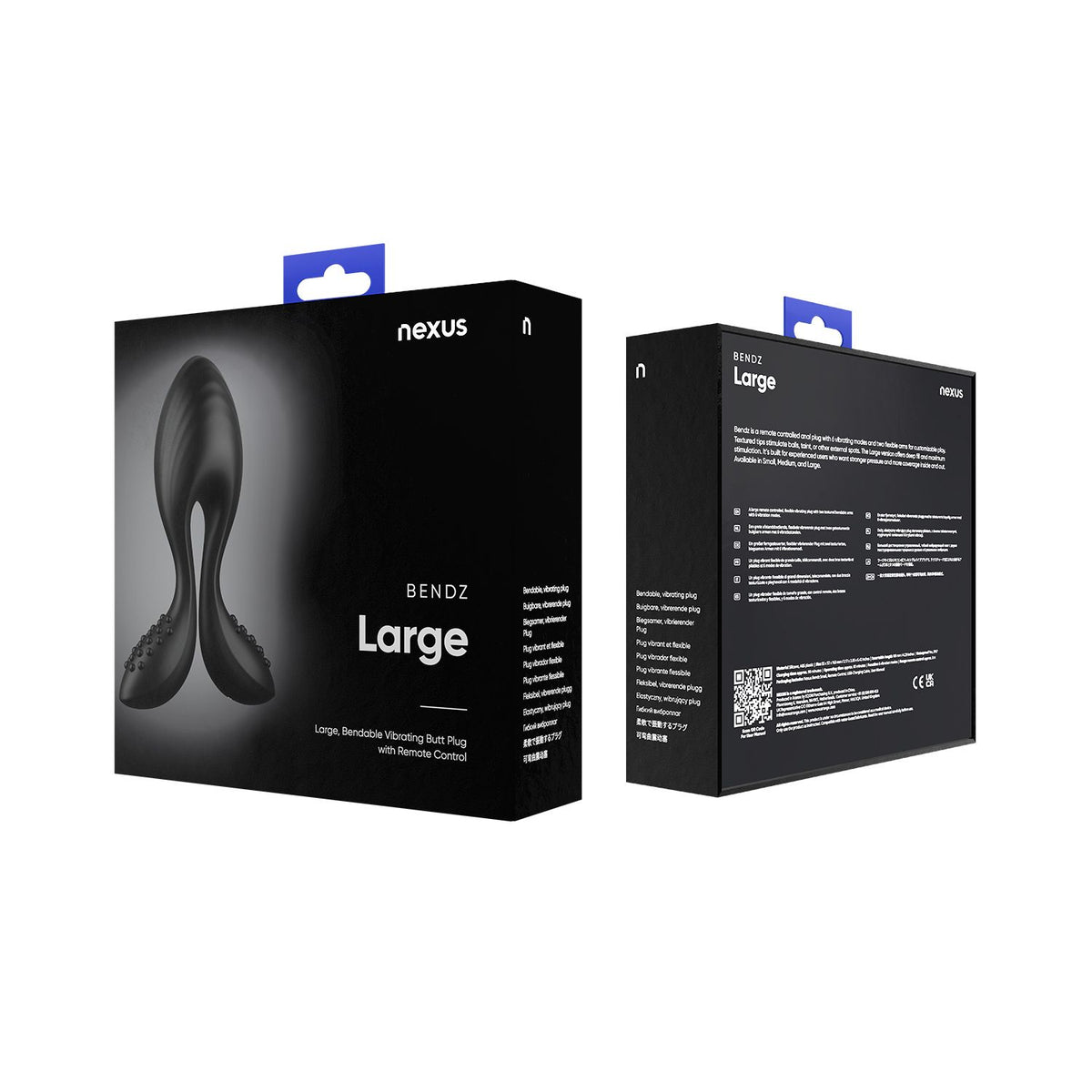 Bendz Vibrating Butt Plug Large | Nexus