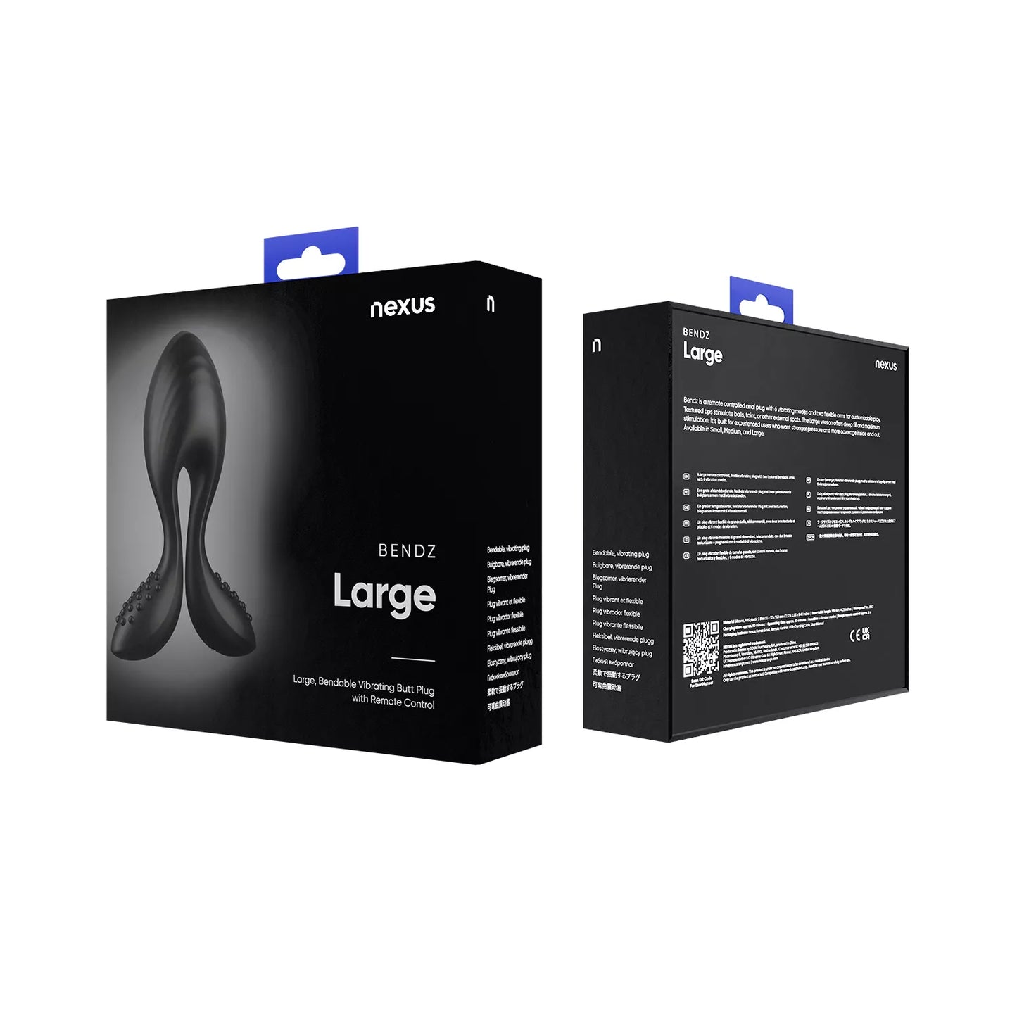 Nexus - Bendz Vibrating Butt Plug - Large