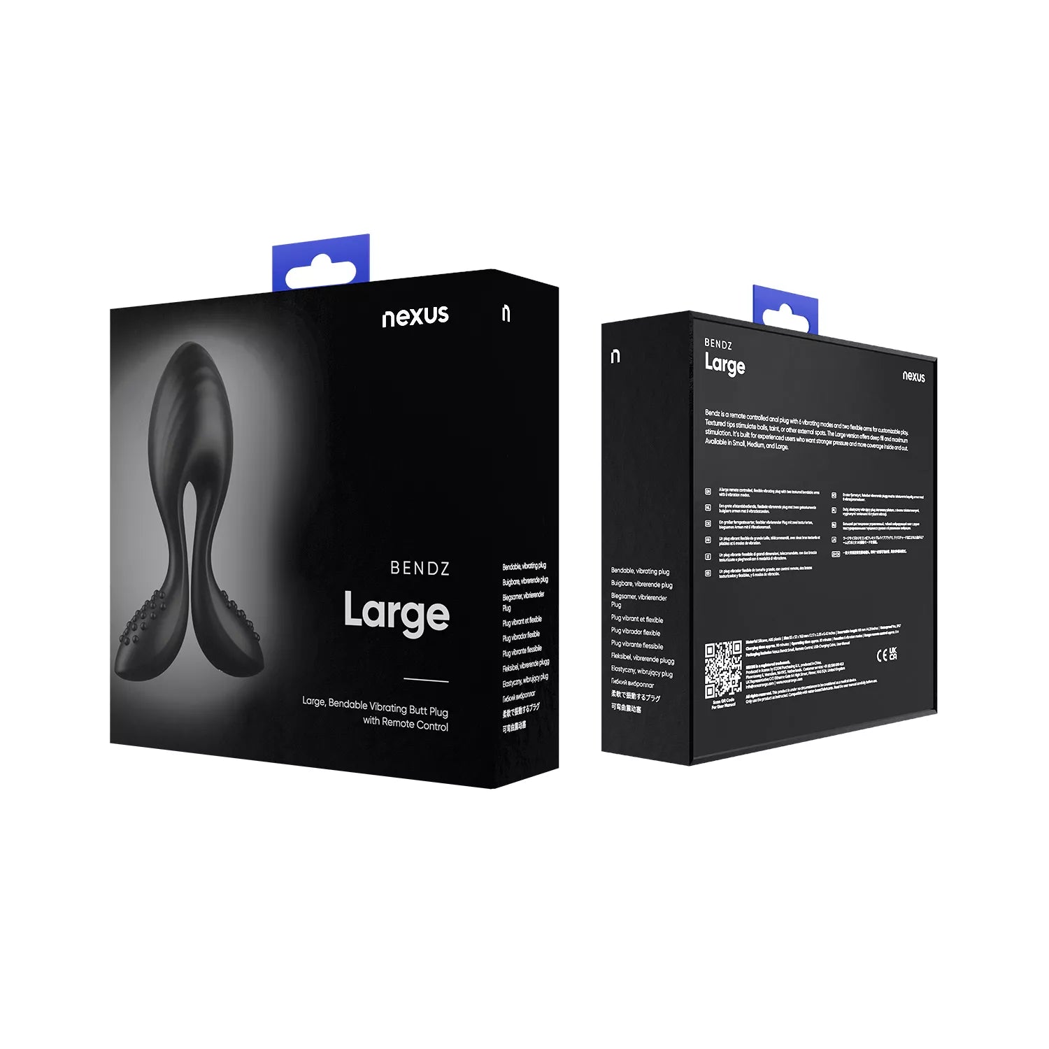 Nexus Bendz Vibrating Butt Plug Large