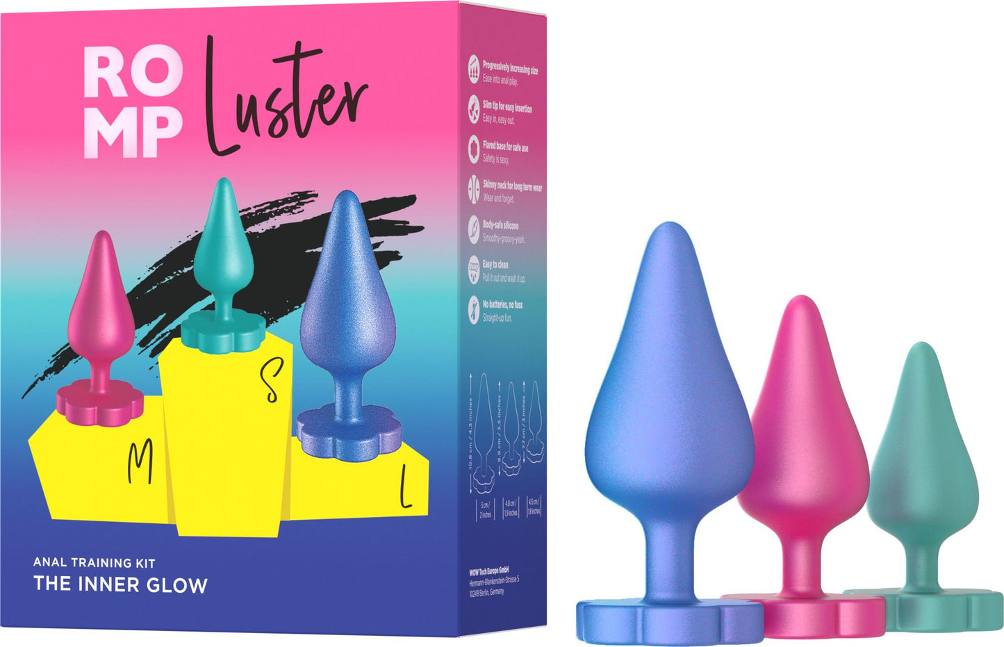 by Womanizer Luster Anal Kit | ROMP
