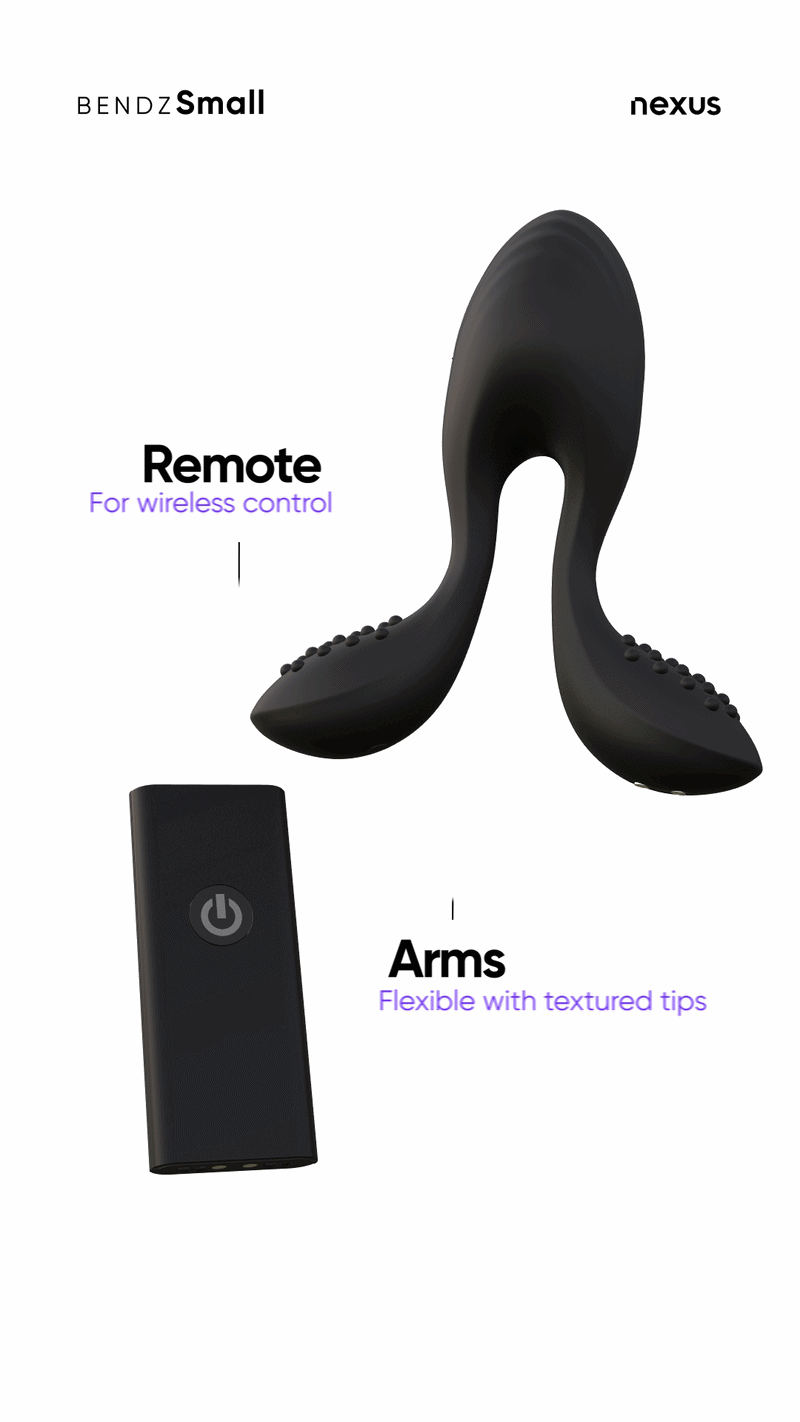 Nexus - Bendz Vibrating Butt Plug - Small
