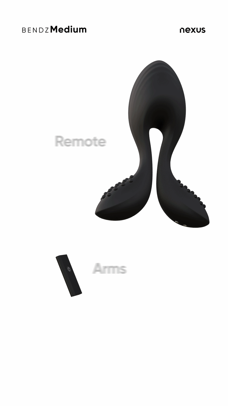 Nexus - Bendz Vibrating Butt Plug - Medium