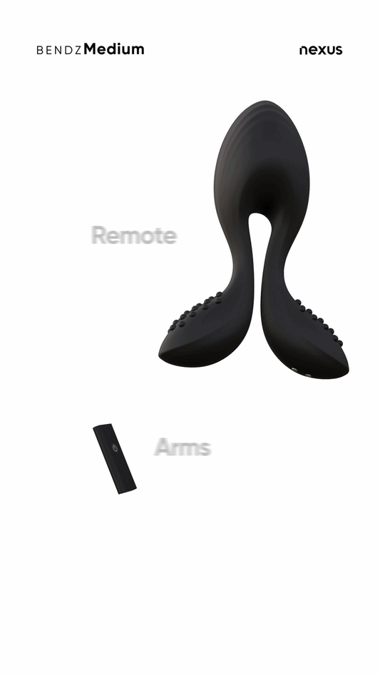 Nexus - Bendz Vibrating Butt Plug - Medium