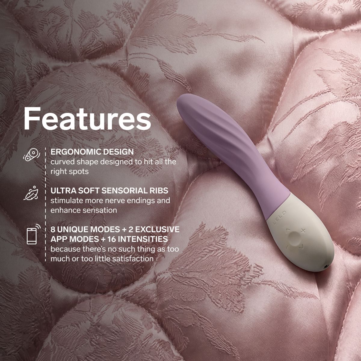 LELO - MONA Twist G - Spot Vibrator - Aqua