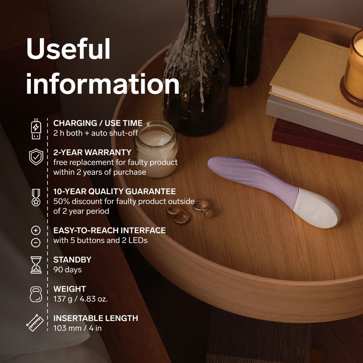 LELO - MONA Twist G - Spot Vibrator - Aqua
