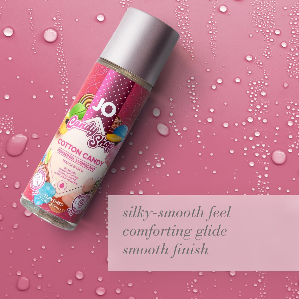 Jo Candy Shop H2O Cotton Candy Lubricant 60ml | System JO