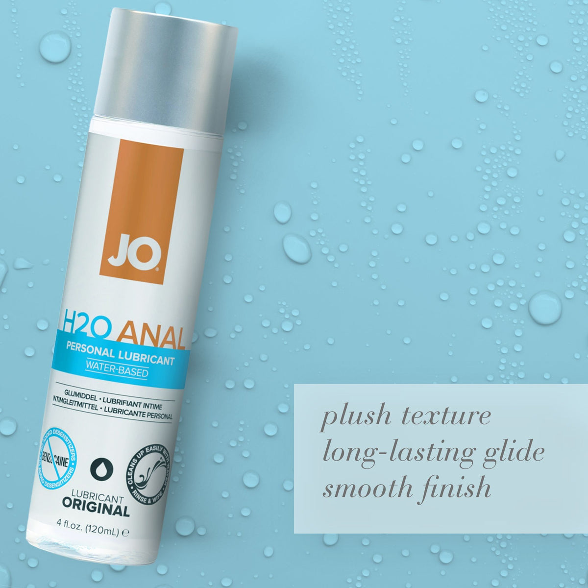JO H2O Anal Lubricant 120 ml | System JO