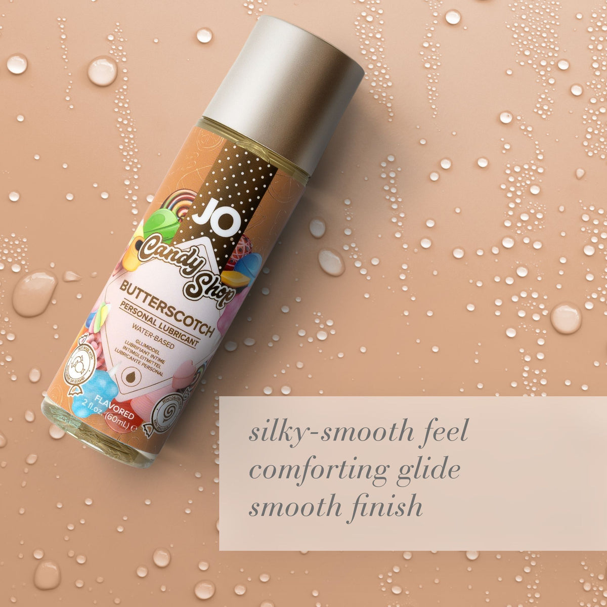 JO Candy Shop H2O Butterscotch Lubricant 60 ml | System JO