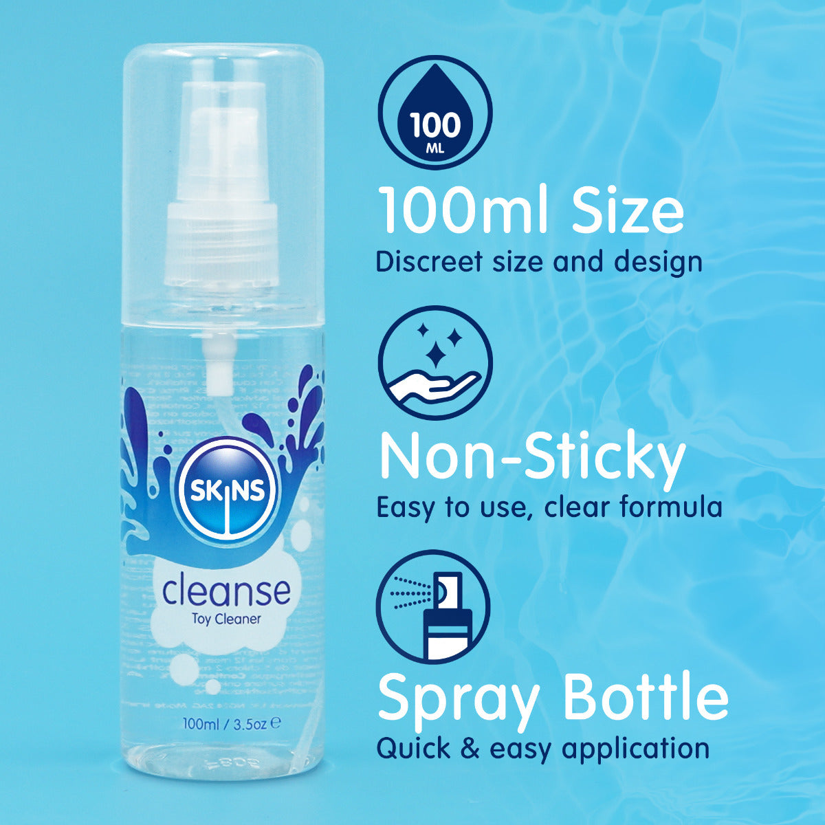 Cleanse Toy Cleaner 100ml | Skins