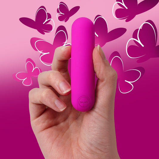 Super Excite Rechargeable Pink Bullet 10 Functions | Skins