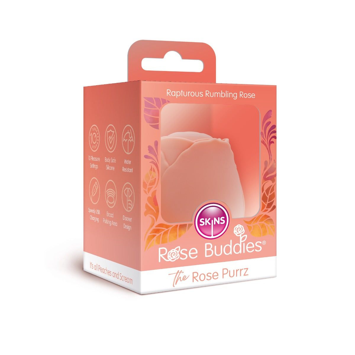 Skins Rose Buddies The Rose Purrz Vibrator | Creative Conceptions