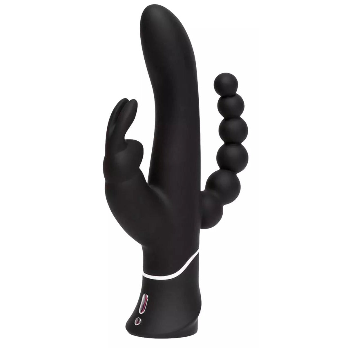 Happy Rabbit – Triple Curve Rabbit Vibrator – Black Default Title