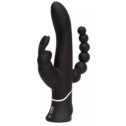 Happy Rabbit – Triple Curve Rabbit Vibrator – Black Default Title