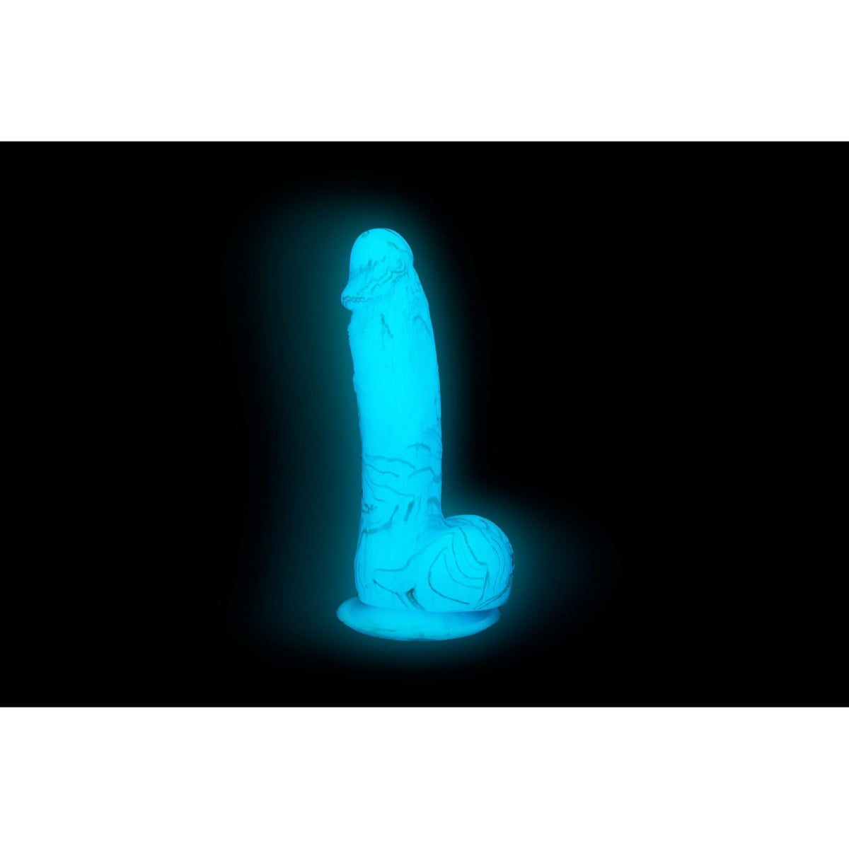 Addiction - Luke Glow In The Dark Dildo - 18 cm
