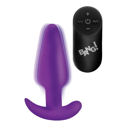 BANG! - Vibrating Butt Plug with Remote Control