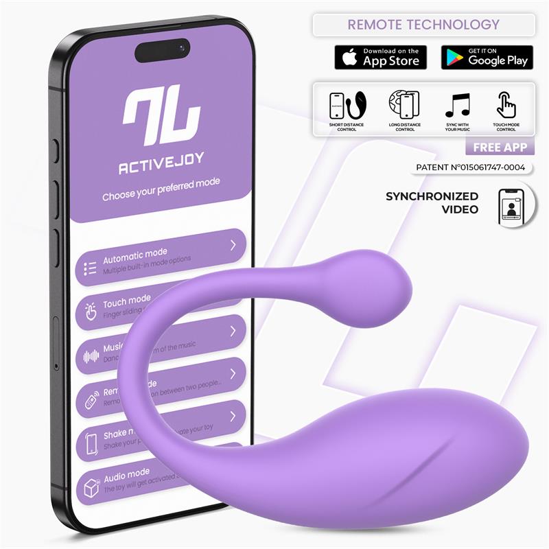 INTOYOU - Bulby Egg Vibrator with App - Lavender