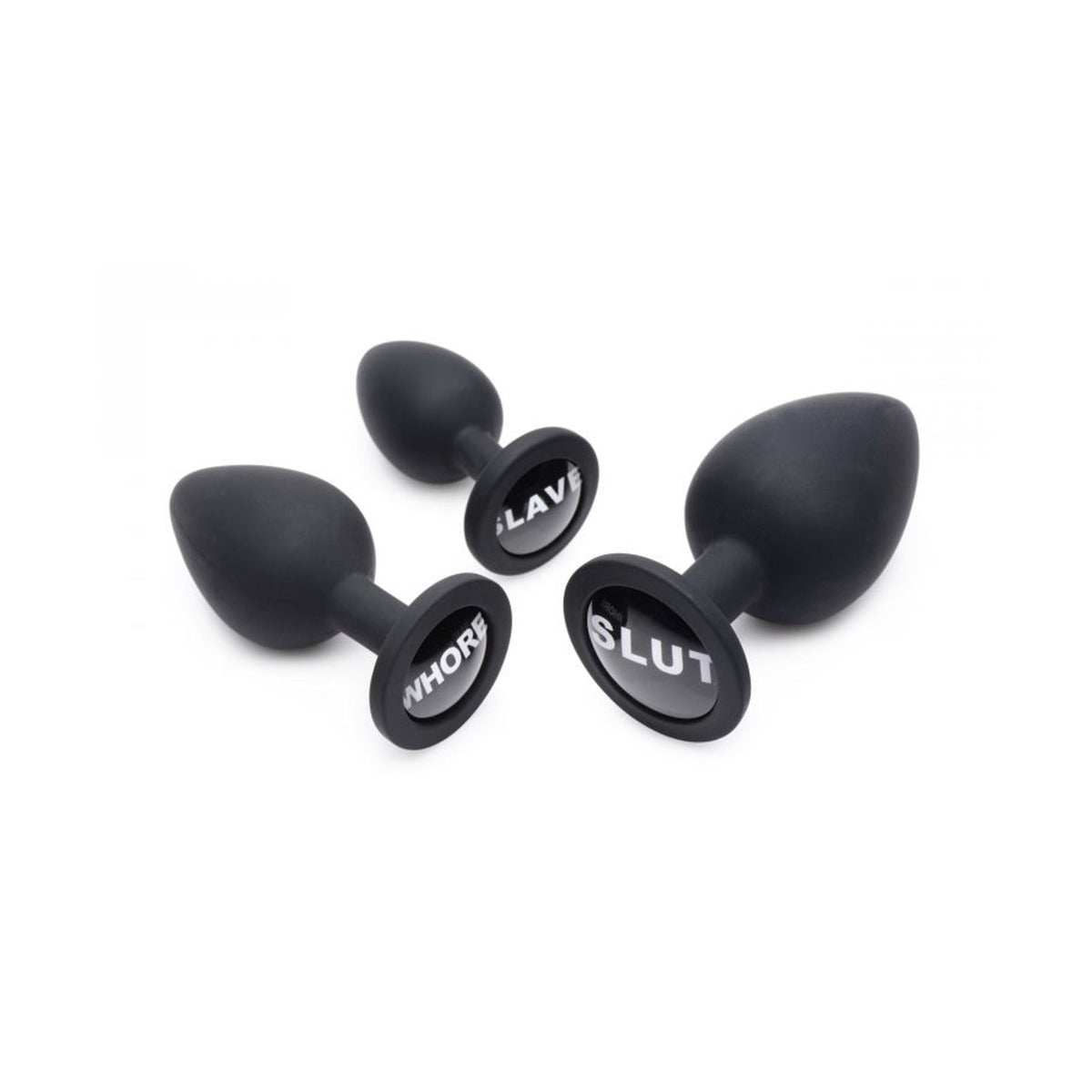 Master Series - Dirty Words Anal Plug Set