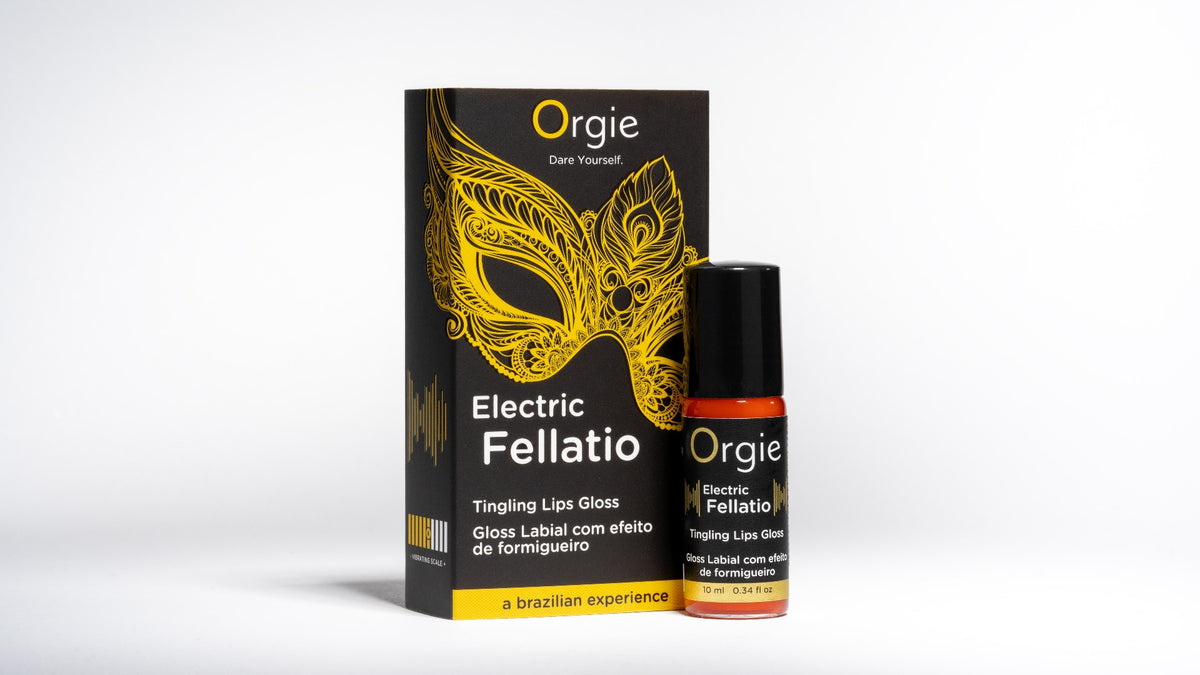 Sexy Vibe! Electric Fellatio Vibrating Lip Gloss | Orgie