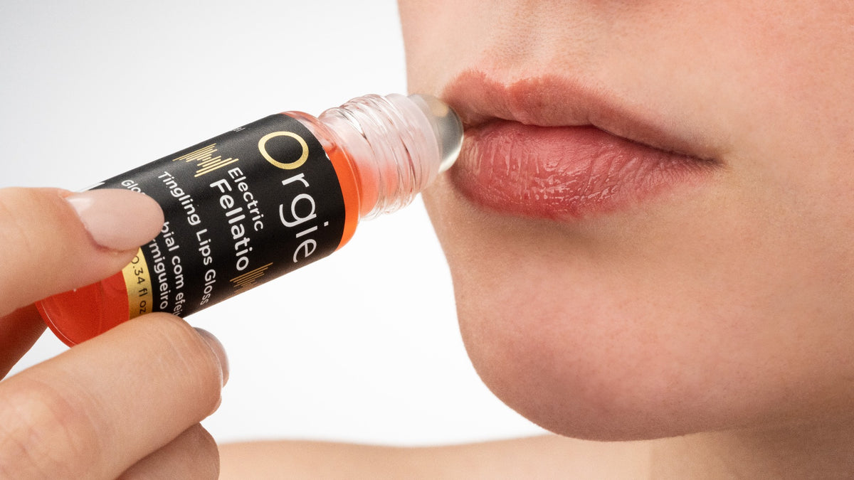 Sexy Vibe! Electric Fellatio Vibrating Lip Gloss | Orgie