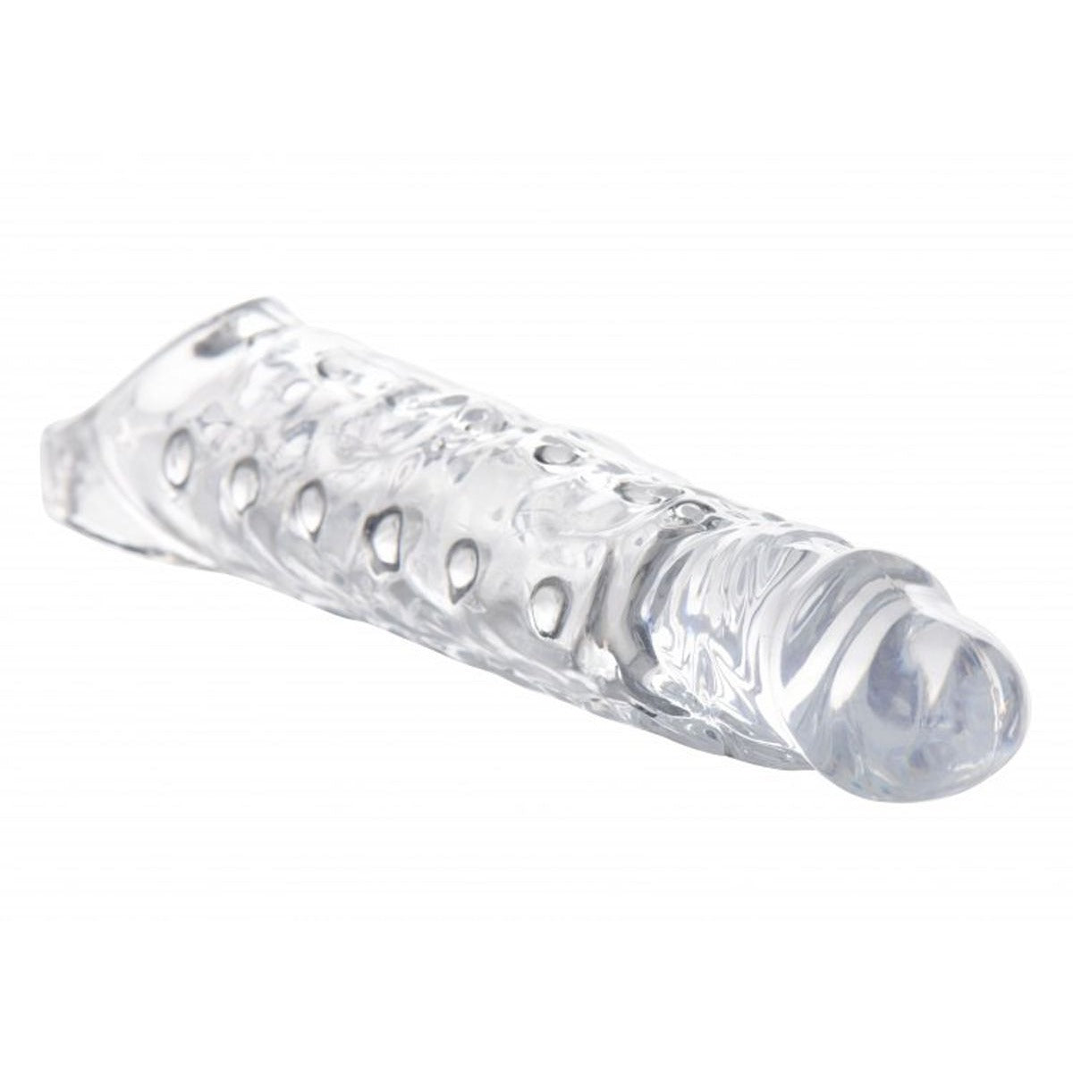 Extender Penis Sleeve With Nubs - Clear
