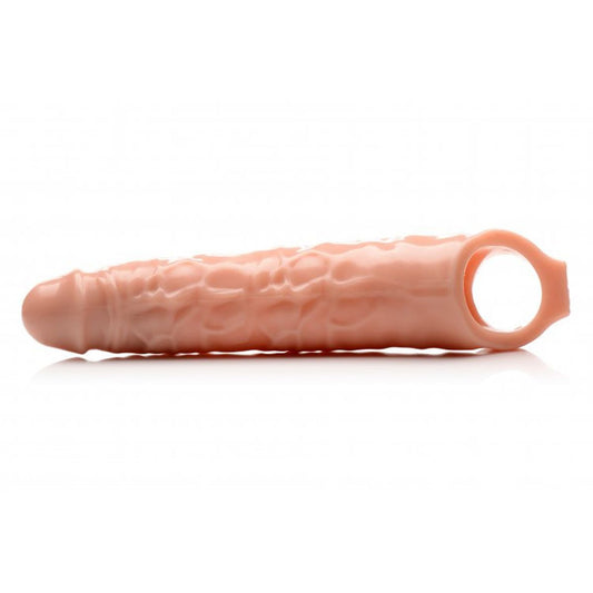 Extender Penis Sleeve With Nubs Light Skin | Size Matters