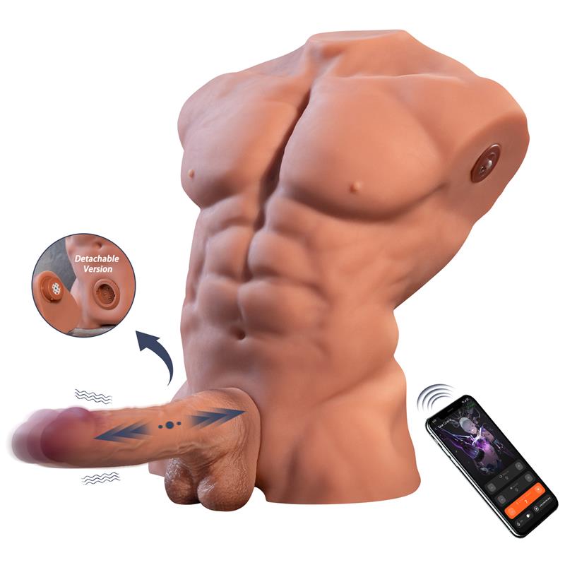 Fitter Torso with Detachable Dildo Thrusting and App 11.6 kg | Xise — Default