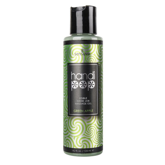 Handipop Handjob Massage Gel Green Apple 125 ml | Sensuva