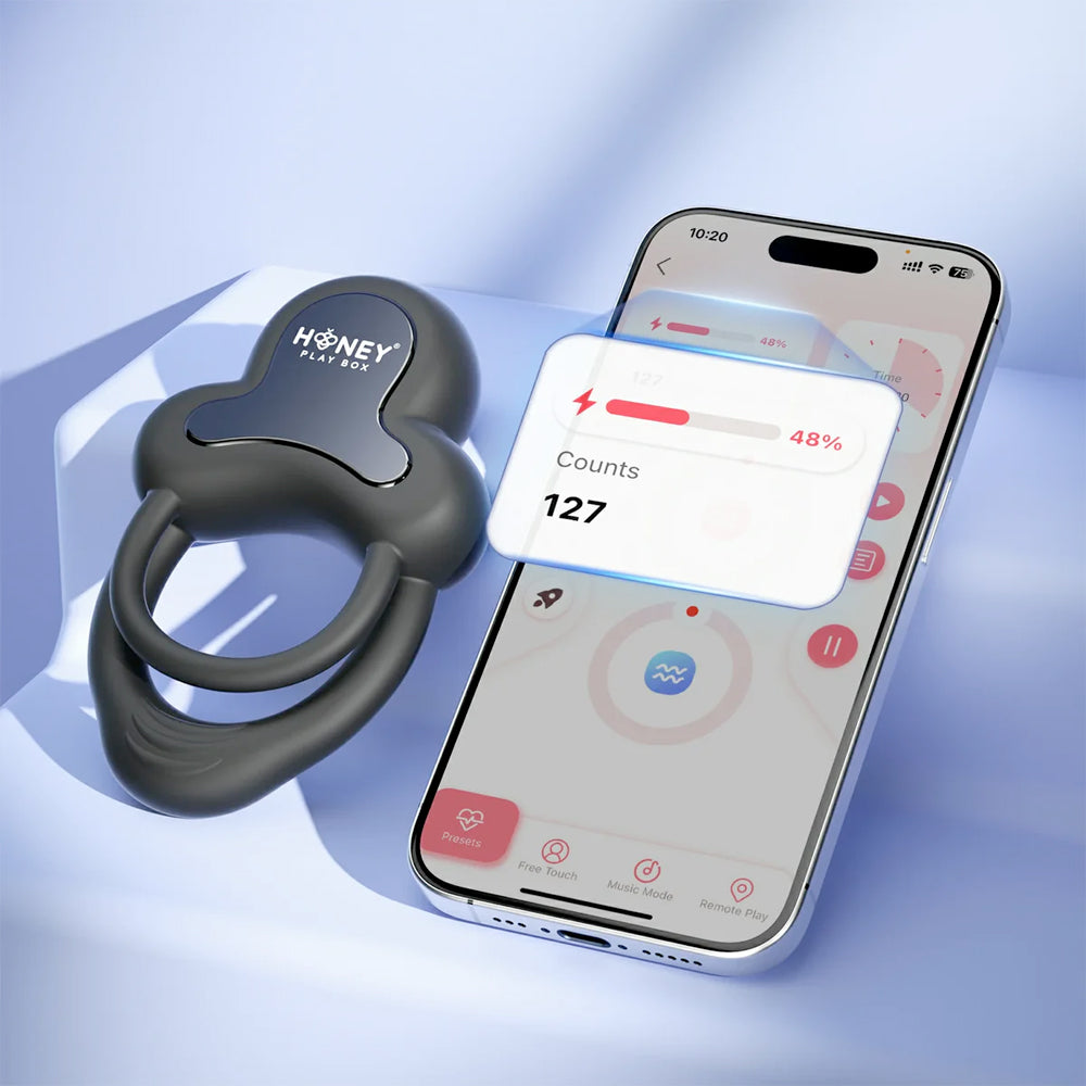 Anello Vibrating Double Cock Ring | Honey Playbox