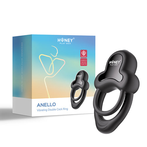 Anello Vibrating Double Cock Ring | Honey Playbox