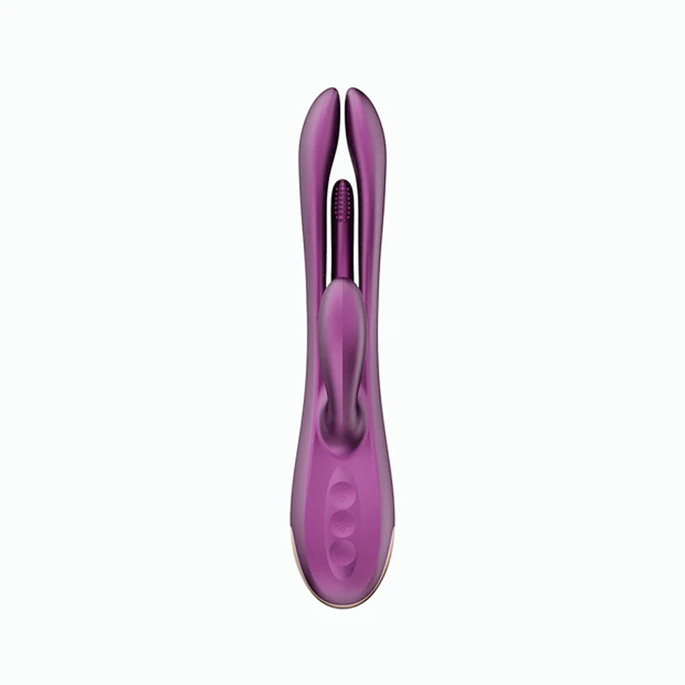 Terri App-controlled Kinky Finger Tapping Rabbit Vibrator Pu | Honeyplaybox