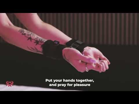 Sensually Secured Velvet Handcuffs | Sei Mio