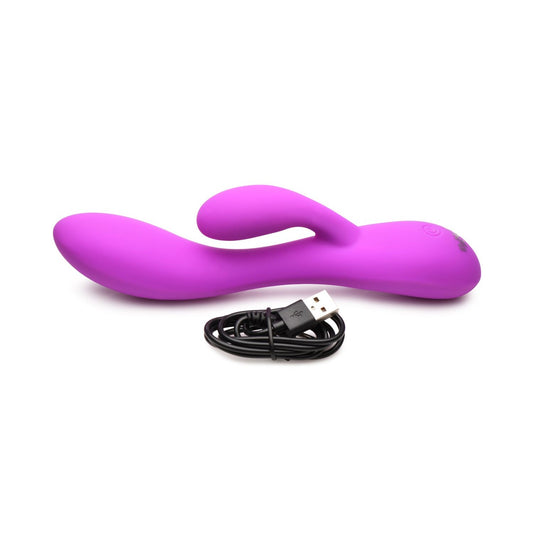 BANG! - Flexible Rabbit Vibrator Dual Stimulation - Purple Default Title