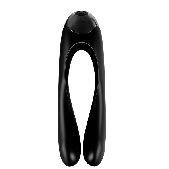 Satisfyer - Candy Cane Finger Vibrator Black – Mini Finger Vibrator