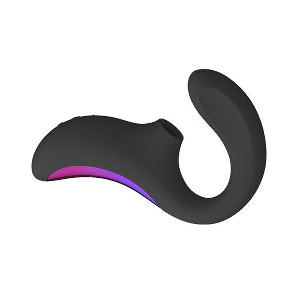 Lelo - Enigma Double Suction Stimulation Massager Black – Clitoral Vibrator