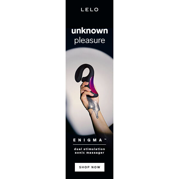 Lelo - Enigma Double Suction Stimulation Massager Black – Clitoral Vibrator