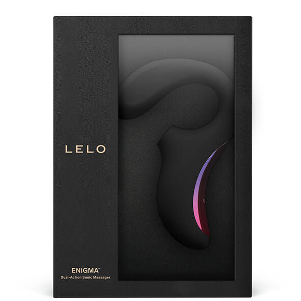 Lelo - Enigma Double Suction Stimulation Massager Black – Clitoral Vibrator