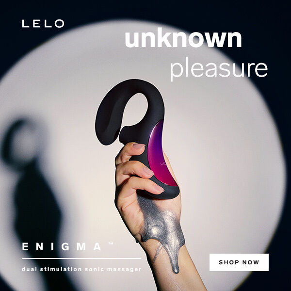 Lelo - Enigma Double Suction Stimulation Purple Massager – Clitoral Vibrator