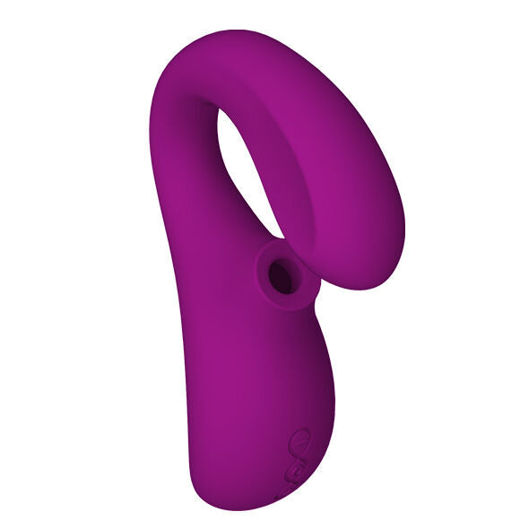 Lelo - Enigma Double Suction Stimulation Purple Massager – Clitoral Vibrator