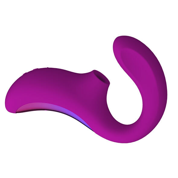 Lelo - Enigma Double Suction Stimulation Purple Massager – Clitoral Vibrator