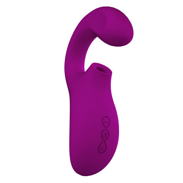 Lelo - Enigma Double Suction Stimulation Purple Massager – Clitoral Vibrator