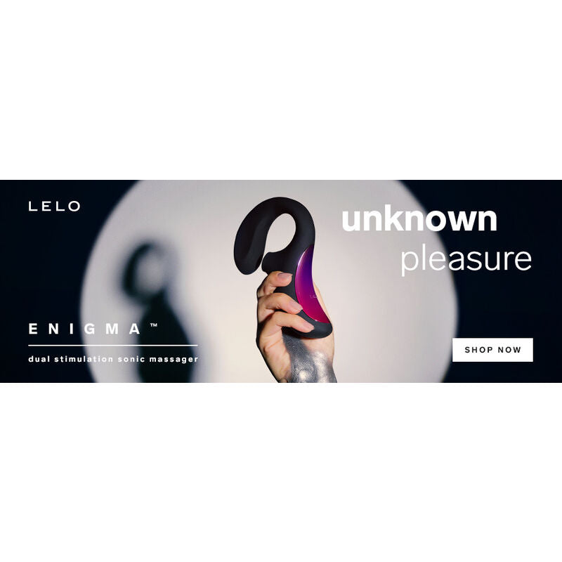 Lelo - Enigma Double Suction Stimulation Purple Massager – Clitoral Vibrator