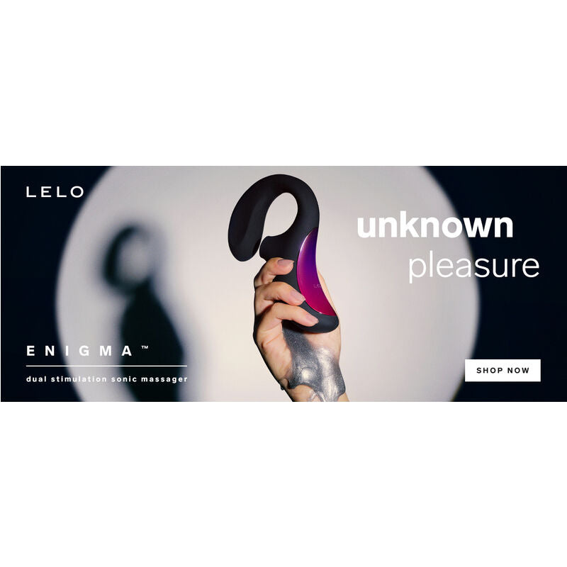 Lelo - Enigma Double Suction Stimulation Purple Massager – Clitoral Vibrator