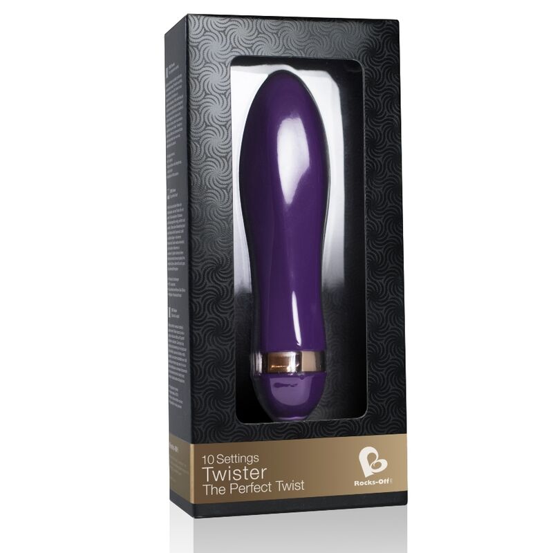 Rocks-Off - Twister Vibrator 10 Modes – Bullet Vibrator