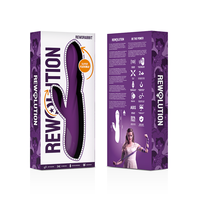 Rewolution - Reworabbit Flexible Vibrator with Rabbit – Rabbit Vibrator