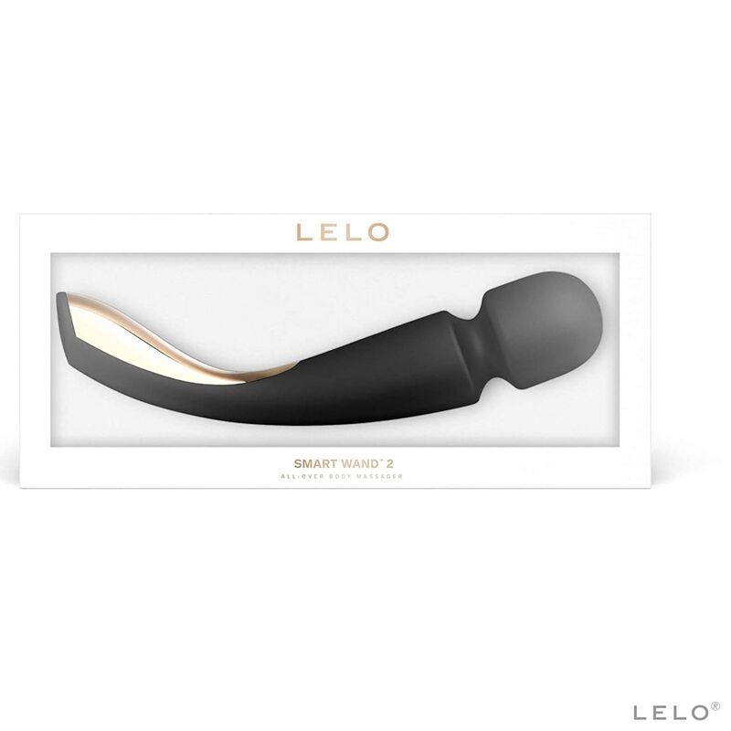 Lelo - Smart Medium Wand 2 Black Massager – Wand Vibrator