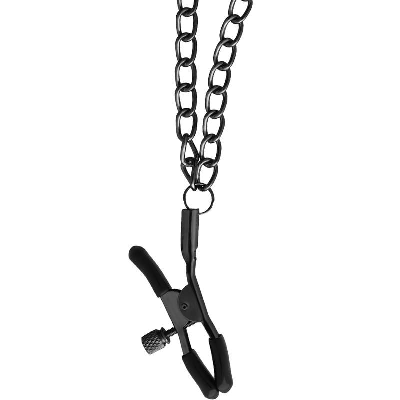 Collar with Nipple Clamps | Begme — Red